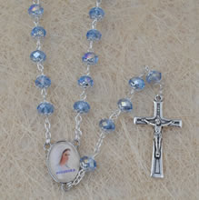 Crystal beads rosary